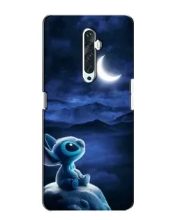 Чехол для OPPO Reno 2Z с картинкой «Лунная ночь Стича»