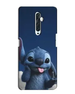 Чехол для OPPO Reno 2Z с картинкой «Стич в облаках»