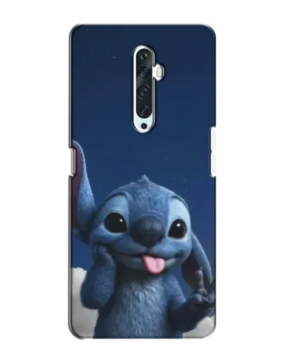 Чехол для OPPO Reno 2Z с картинкой «Стич в облаках»