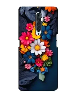 Чехол для OPPO Reno 2Z с картинкой «Цветочная феерия» Чехол для OPPO Reno 2Z с картинкой «Цветочная феерия»