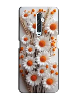Чехол для OPPO Reno 2Z с картинкой «Белые сухоцветы» Чехол для OPPO Reno 2Z с картинкой «Белые сухоцветы»
