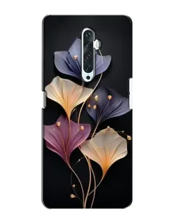 Чехол для OPPO Reno 2Z с картинкой «Лиловые цветы грации» Чехол для OPPO Reno 2Z с картинкой «Лиловые цветы грации»