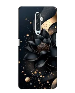 Чехол для OPPO Reno 2Z с картинкой «Черный лотос» Чехол для OPPO Reno 2Z с картинкой «Черный лотос»