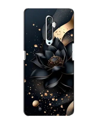 Чехол для OPPO Reno 2Z с картинкой «Черный лотос» Чехол для OPPO Reno 2Z с картинкой «Черный лотос»
