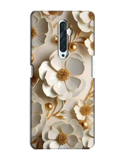 Чехол для OPPO Reno 2Z с картинкой «Белие бумажние цвети» Чехол для OPPO Reno 2Z с картинкой «Белие бумажние цвети»