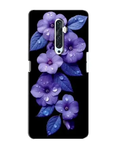 Чехол для OPPO Reno 2Z с картинкой «Фиолетовые цветы с росою» Чехол для OPPO Reno 2Z с картинкой «Фиолетовые цветы с росою»