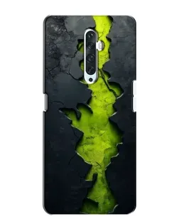 Чохол для OPPO Reno 2Z з картинкою «Салатовий розлом скелі» Чохол для OPPO Reno 2Z з картинкою «Салатовий розлом скелі»
