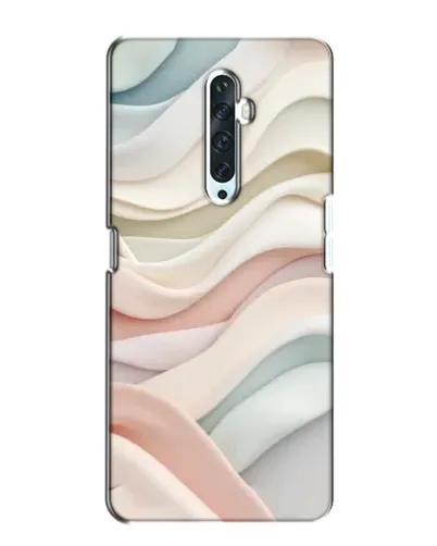 Чехол для OPPO Reno 2Z с картинкой «Пастельные нежные волны»