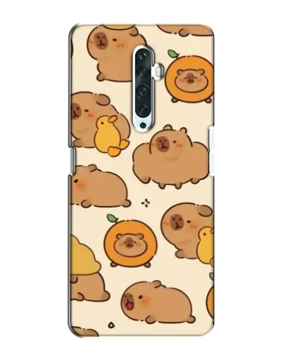 Чехол для OPPO Reno 2Z с картинкой «Капибары с апельсинами» Чехол для OPPO Reno 2Z с картинкой «Капибары с апельсинами»