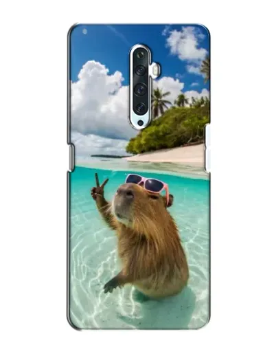Чехол для OPPO Reno 2Z с картинкой «Капибара на море» Чехол для OPPO Reno 2Z с картинкой «Капибара на море»