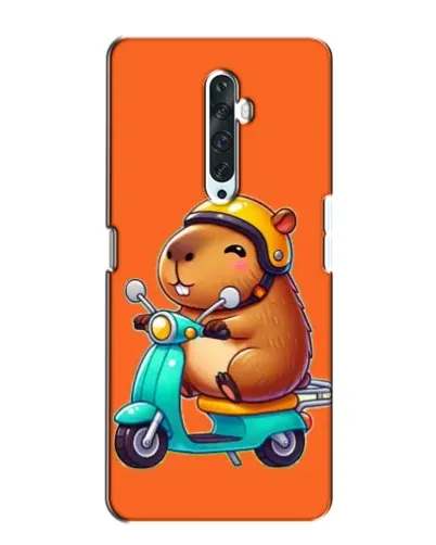 Чехол для OPPO Reno 2Z с картинкой «Капибара на скутере» Чехол для OPPO Reno 2Z с картинкой «Капибара на скутере»
