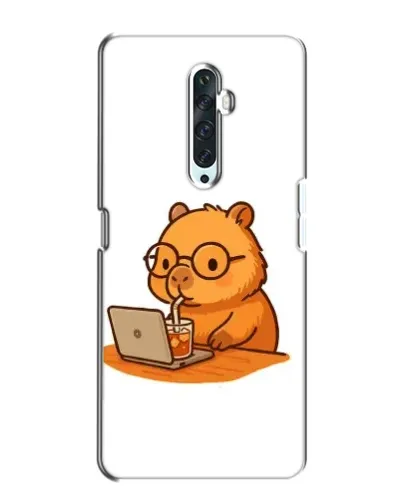 Чехол для OPPO Reno 2Z с картинкой «Капибара с ноутбуком» Чехол для OPPO Reno 2Z с картинкой «Капибара с ноутбуком»