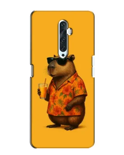 Чехол для OPPO Reno 2Z с картинкой «Капибара на отдыхе» Чехол для OPPO Reno 2Z с картинкой «Капибара на отдыхе»