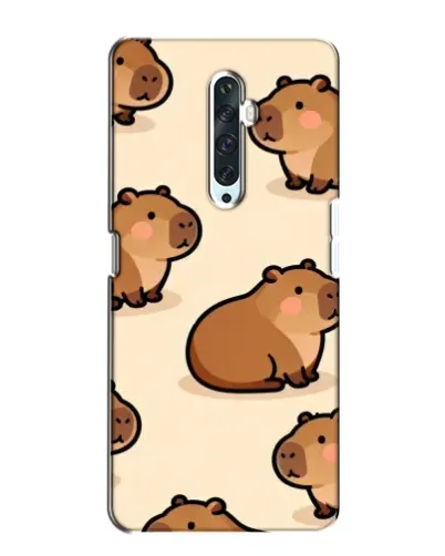Чехол для OPPO Reno 2Z с картинкой «Паттерн милых капибар» Чехол для OPPO Reno 2Z с картинкой «Паттерн милых капибар»