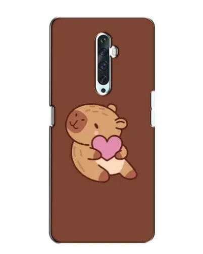 Чехол для OPPO Reno 2Z с картинкой «Капибара с сердцем» Чехол для OPPO Reno 2Z с картинкой «Капибара с сердцем»