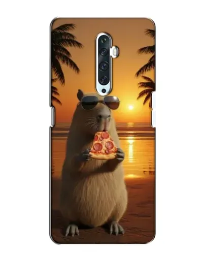Чехол для OPPO Reno 2Z с картинкой «Капибара с пиццей» Чехол для OPPO Reno 2Z с картинкой «Капибара с пиццей»