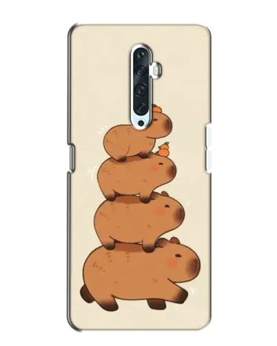 Чехол для OPPO Reno 2Z с картинкой «Башня из капибар» Чехол для OPPO Reno 2Z с картинкой «Башня из капибар»