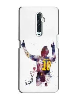 Чехол для OPPO Reno 2Z с картинкой «Акварельный Месси Барселона» Чехол для OPPO Reno 2Z с картинкой «Акварельный Месси Барселона»