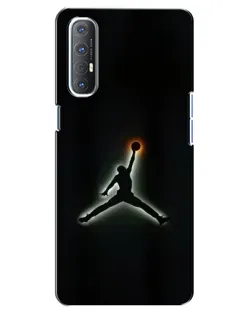 Чохол для OPPO Reno 3 Pro з картинкою «Jordan Gradient Logo» Чохол для OPPO Reno 3 Pro з картинкою «Jordan Gradient Logo»