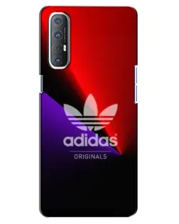 Чехол для OPPO Reno 3 Pro с картинкой «Adidas Red Neon» Чехол для OPPO Reno 3 Pro с картинкой «Adidas Red Neon»