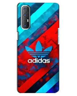 Чехол для OPPO Reno 3 Pro с картинкой «Абстракция Adidas» Чехол для OPPO Reno 3 Pro с картинкой «Абстракция Adidas»