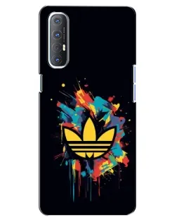 Чехол для OPPO Reno 3 Pro с картинкой «Adidas Splash» Чехол для OPPO Reno 3 Pro с картинкой «Adidas Splash»