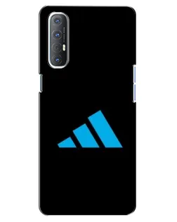 Чехол для OPPO Reno 3 Pro с картинкой «Adidas Cyan Logo» Чехол для OPPO Reno 3 Pro с картинкой «Adidas Cyan Logo»