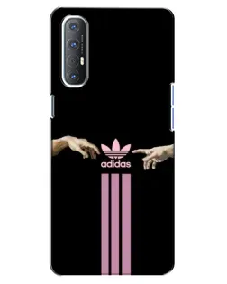 Чехол для OPPO Reno 3 Pro с картинкой «Adidas Hands» Чехол для OPPO Reno 3 Pro с картинкой «Adidas Hands»