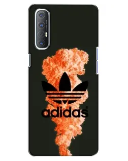 Чехол для OPPO Reno 3 Pro с картинкой «Оранжевый дым Adidas» Чехол для OPPO Reno 3 Pro с картинкой «Оранжевый дым Adidas»