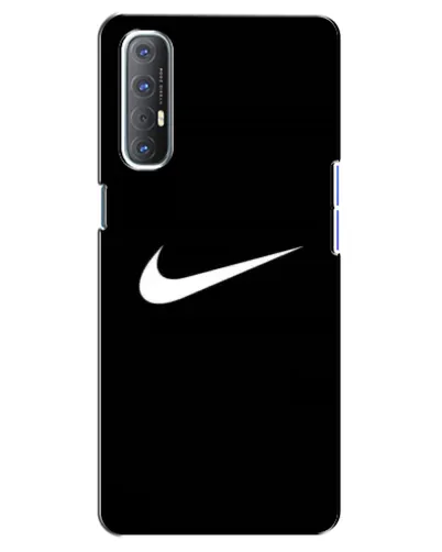Чехол для OPPO Reno 3 Pro с картинкой «Минималистический Найк» Чехол для OPPO Reno 3 Pro с картинкой «Минималистический Найк»