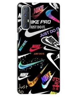 Чехол для OPPO Reno 3 Pro с картинкой «Nike — роскошь»