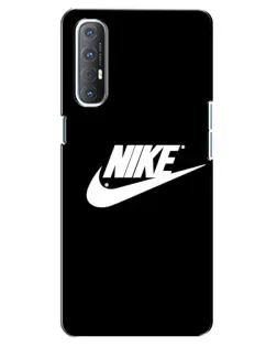 Чехол для OPPO Reno 3 Pro с картинкой «Мазки краски Nike»