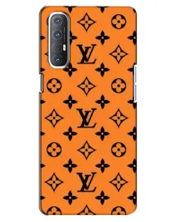 Чехол для OPPO Reno 3 Pro с картинкой «Оранжевый стиль LV» Чехол для OPPO Reno 3 Pro с картинкой «Оранжевый стиль LV»