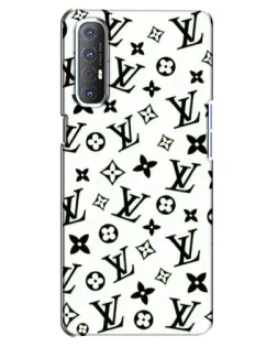 Чехол для OPPO Reno 3 Pro с картинкой «Монохромный хаос LV» Чехол для OPPO Reno 3 Pro с картинкой «Монохромный хаос LV»