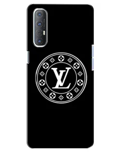 Чехол для OPPO Reno 3 Pro с картинкой «LV — печать стиля» Чехол для OPPO Reno 3 Pro с картинкой «LV — печать стиля»