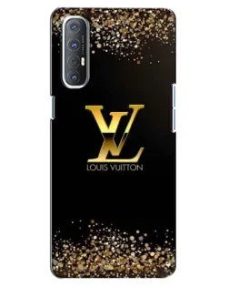 Чехол для OPPO Reno 3 Pro с картинкой «LV — золотые искры» Чехол для OPPO Reno 3 Pro с картинкой «LV — золотые искры»