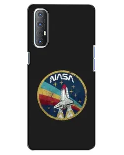 Чехол для OPPO Reno 3 Pro с картинкой «NASA — эмблема миссии» Чехол для OPPO Reno 3 Pro с картинкой «NASA — эмблема миссии»