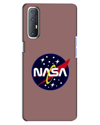 Чехол для OPPO Reno 3 Pro с картинкой «NASA — ретро космос» Чехол для OPPO Reno 3 Pro с картинкой «NASA — ретро космос»