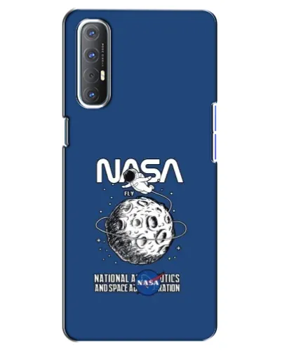 Чехол для OPPO Reno 3 Pro с картинкой «NASA — лунная миссия» Чехол для OPPO Reno 3 Pro с картинкой «NASA — лунная миссия»