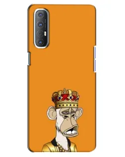 Чехол для OPPO Reno 3 Pro с картинкой «Золотая обезьяна Bored Ape» Чехол для OPPO Reno 3 Pro с картинкой «Золотая обезьяна Bored Ape»