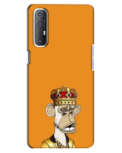 Чехол для OPPO Reno 3 Pro с картинкой «Золотая обезьяна Bored Ape» Чехол для OPPO Reno 3 Pro с картинкой «Золотая обезьяна Bored Ape»