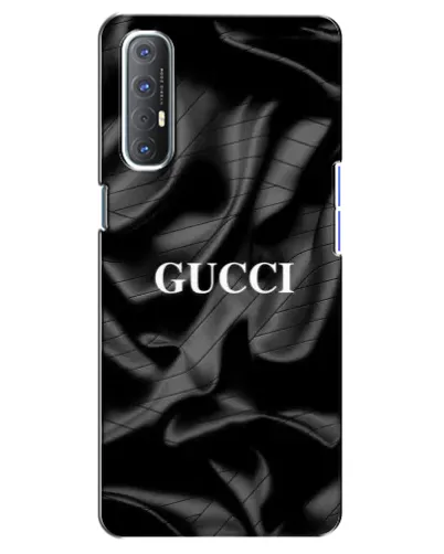 Чехол для OPPO Reno 3 Pro с картинкой «Gucci — шелковые волны»