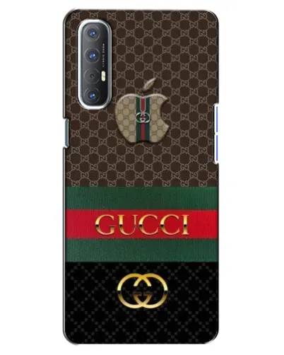 Чехол для OPPO Reno 3 Pro с картинкой «Gucci — брендированный десерт»