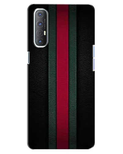Чехол для OPPO Reno 3 Pro с картинкой «Gucci — неоновая линия»