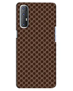 Чехол для OPPO Reno 3 Pro с картинкой «Gucci — шоколадная сетка»