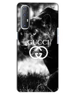 Чехол для OPPO Reno 3 Pro с картинкой «Gucci — дикая природа»