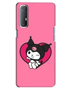 Чехол для OPPO Reno 3 Pro с картинкой «Kuromi — любовь в сердце» Чехол для OPPO Reno 3 Pro с картинкой «Kuromi — любовь в сердце»