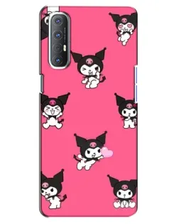 Чехол для OPPO Reno 3 Pro с картинкой «Паттерн с Куроми» Чехол для OPPO Reno 3 Pro с картинкой «Паттерн с Куроми»