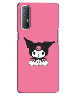 Чехол для OPPO Reno 3 Pro с картинкой «Хмурая Kuromi» Чехол для OPPO Reno 3 Pro с картинкой «Хмурая Kuromi»