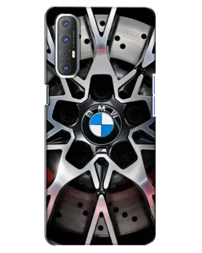 Чехол для OPPO Reno 3 Pro с картинкой «BMW — деталь диска»
